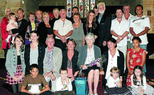 Descendents of Warwick identity Henry Tucker gathered at Warwick this week for a family member’s funeral. Descendents of Warwick identity Henry Tucker gathered at Warwick this week for a family member’s funeral.
